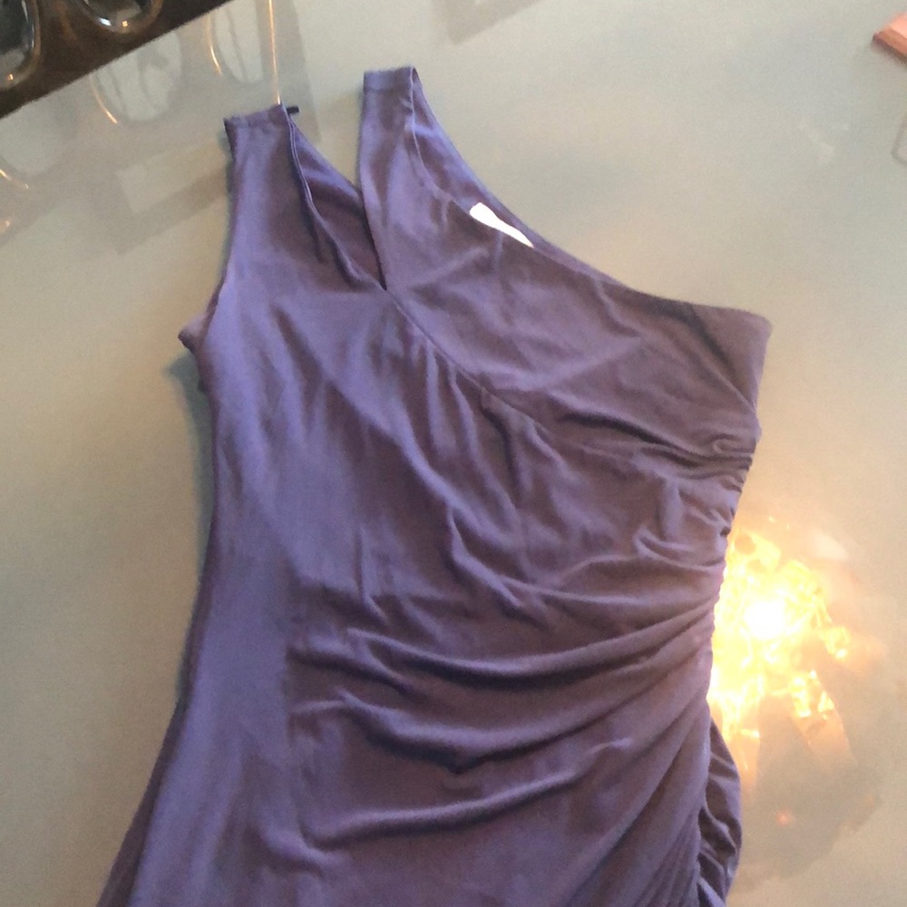 Max and Cleo one shoulder dress